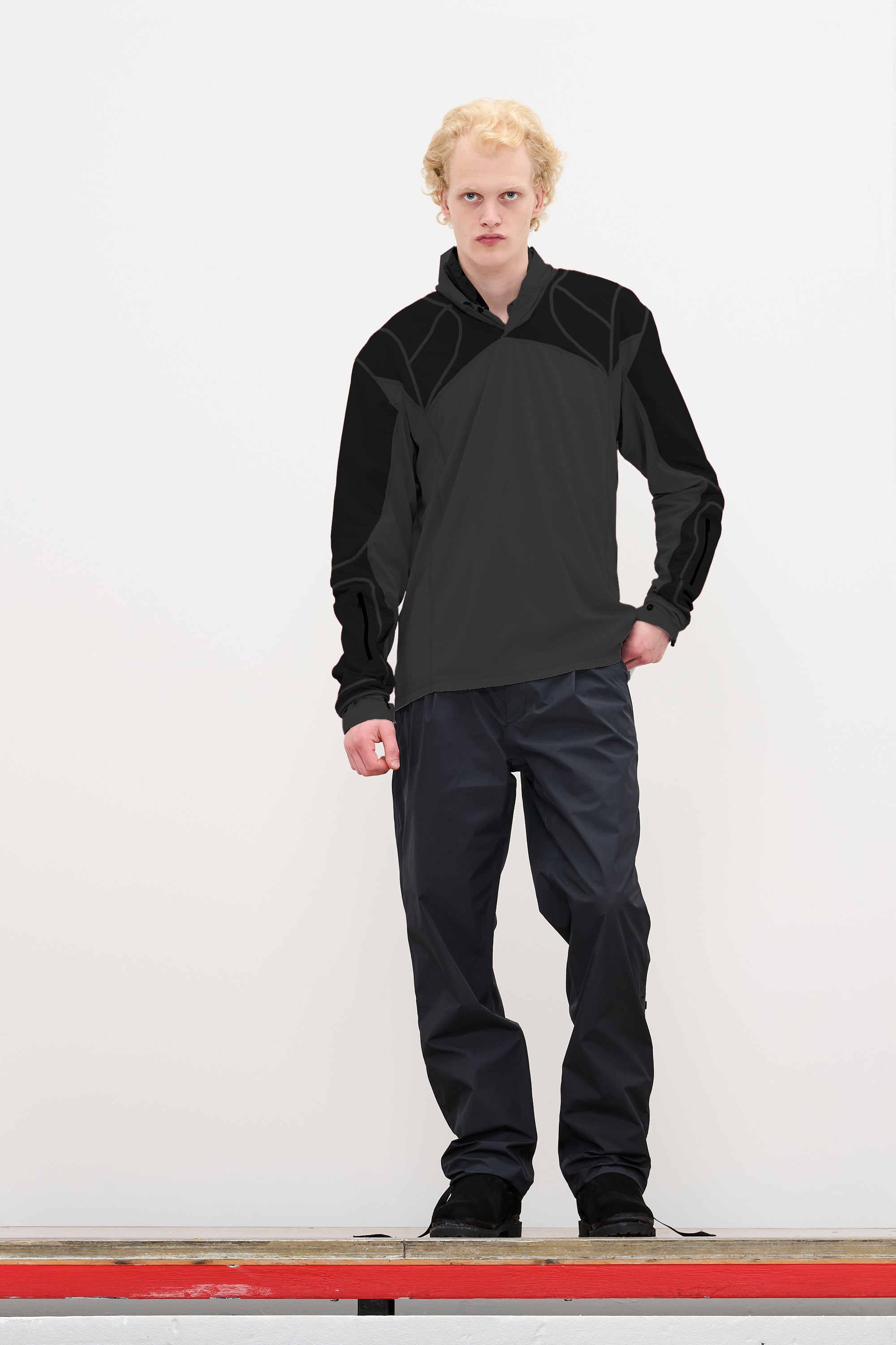 COMBACT TOP - STONE GREY
