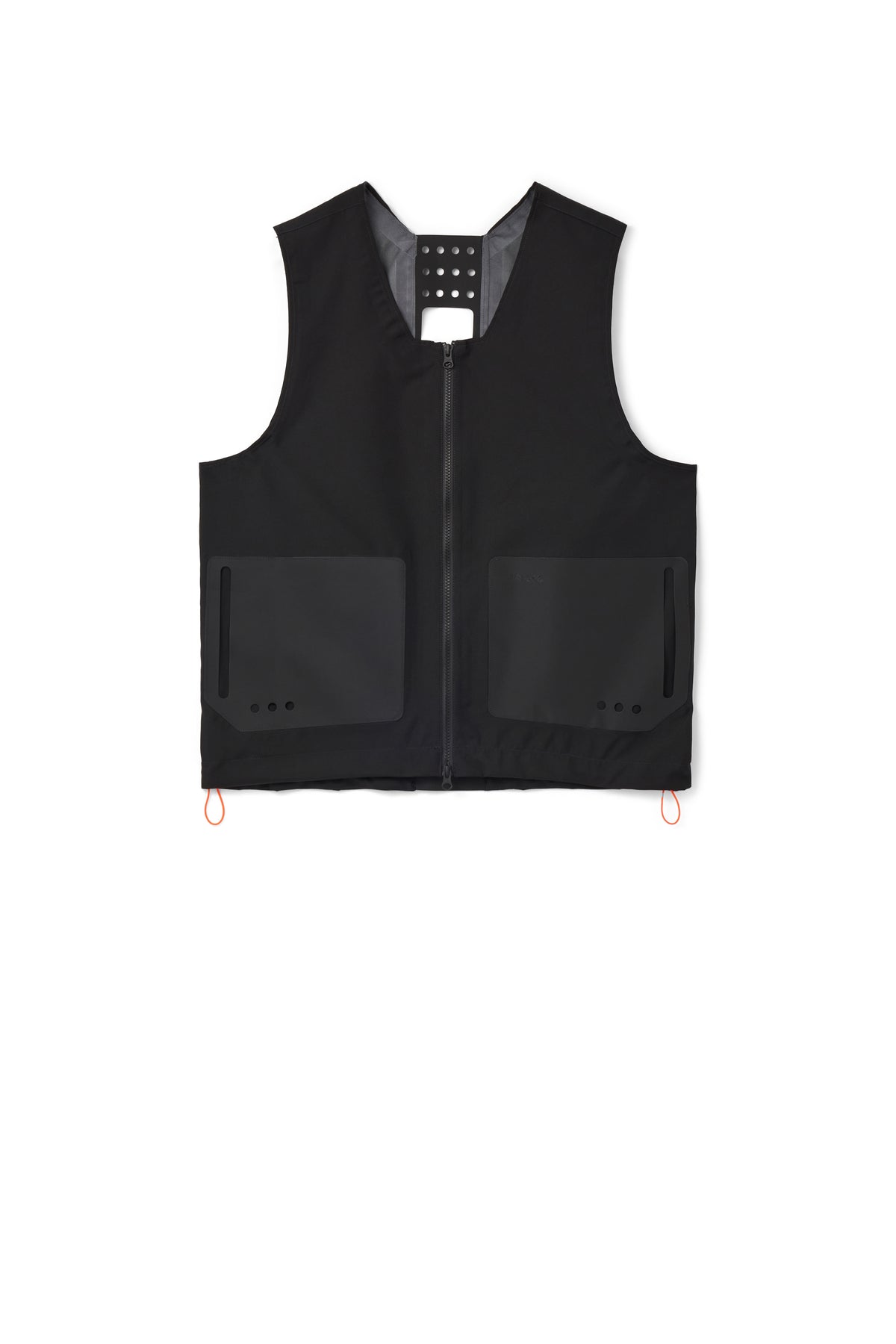 CUT VEST - BLACK