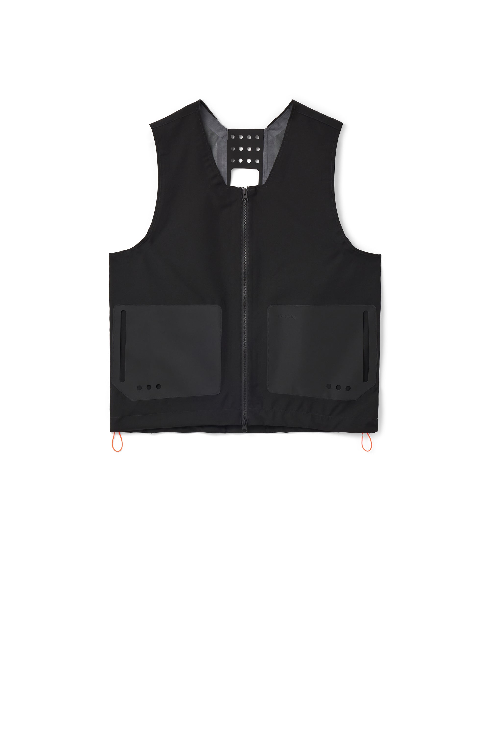 CUT VEST - BLACK