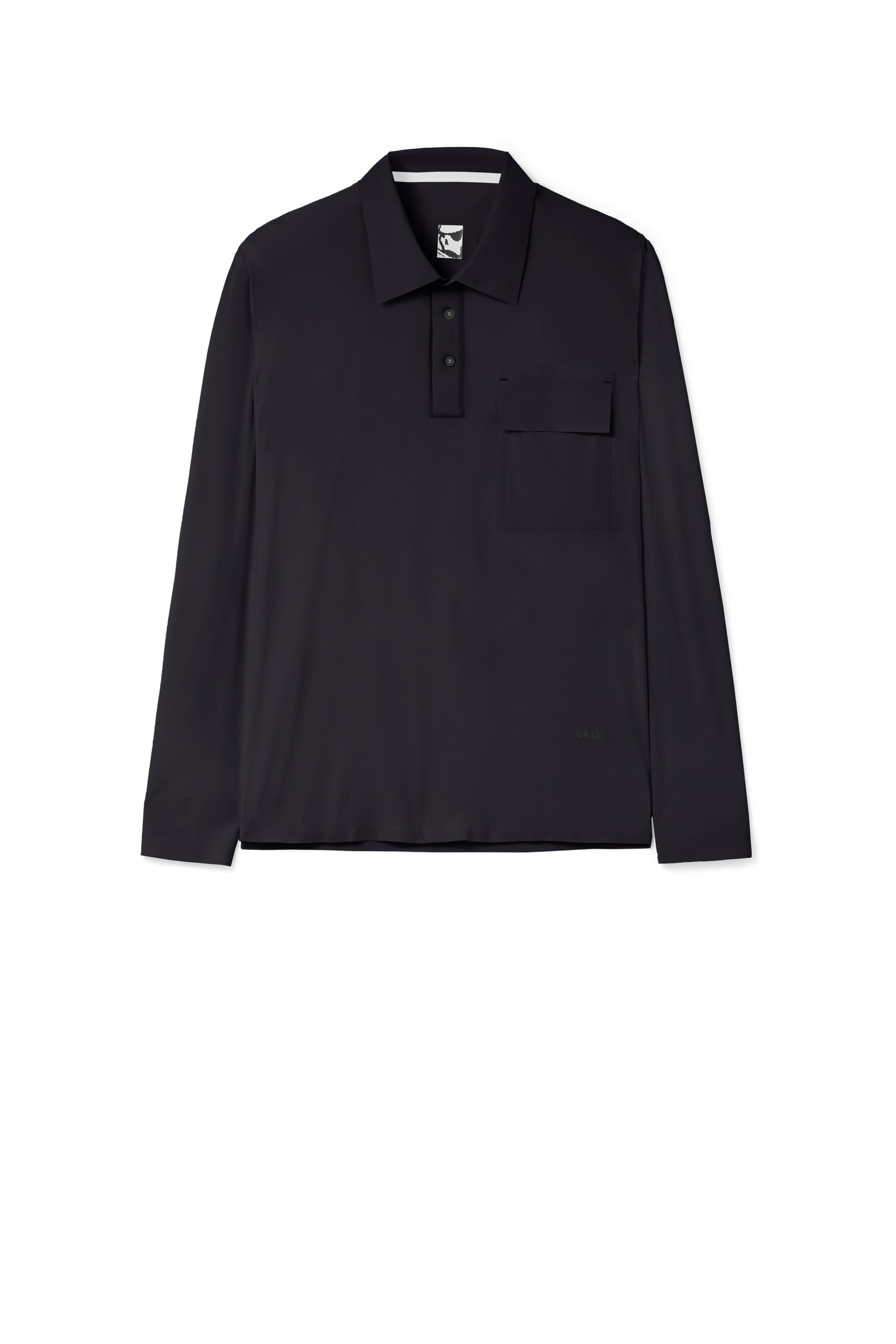 RENDER ULTRASOUND POLO - BLACK