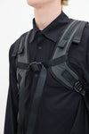 ZIPPED BACKPACK - CHARCOAL