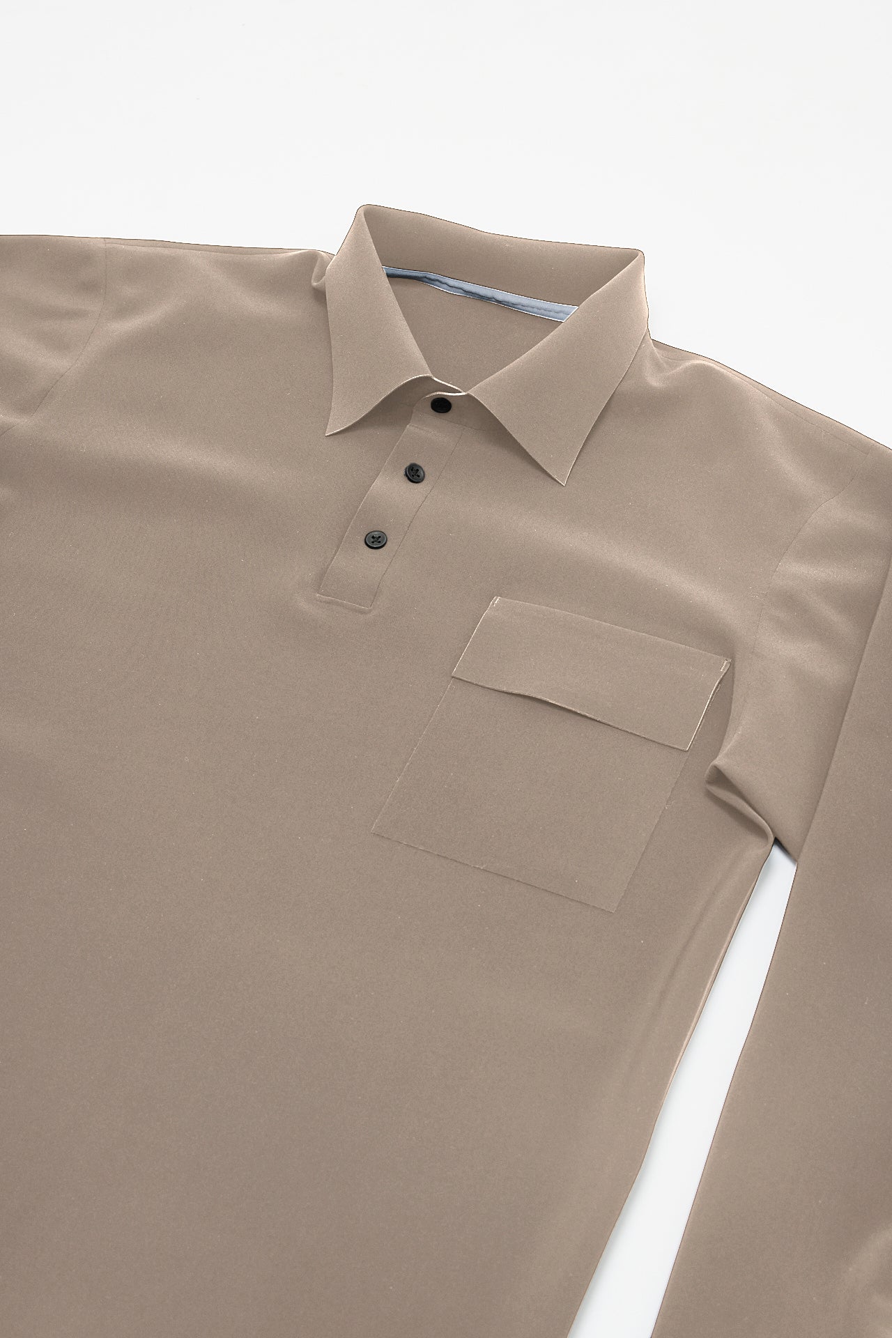 TAPED BONDED POLO SHIRT