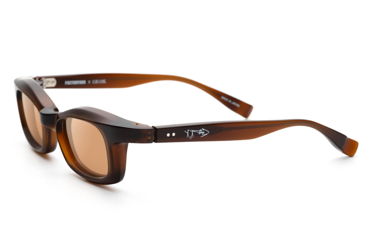 RF-044 SUNGLASSES  - RUSTY BROWN