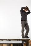WOOL ARC PANTS - WASHED SAGE