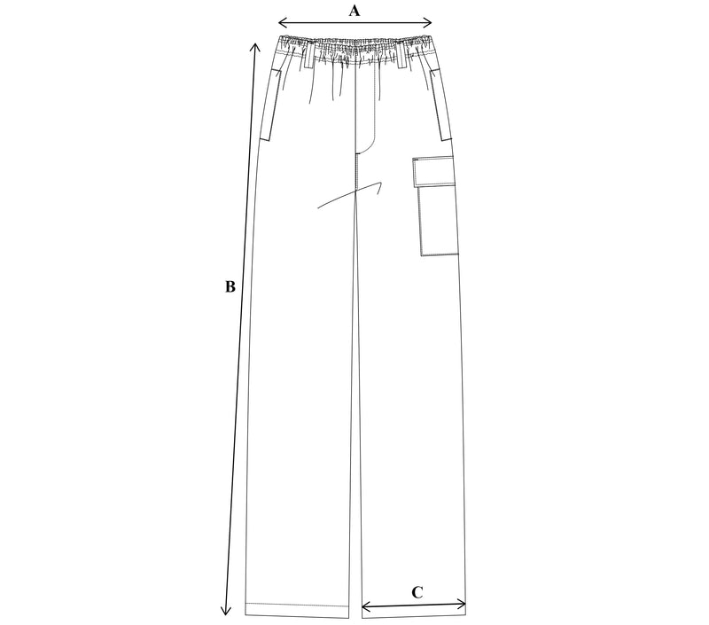 Size Guide - 10001 Replicated Cargo Pants 