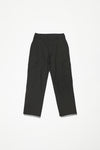 KLOPMAN SHANK STRUCTURED PANTS - CHALLENGER BLACK