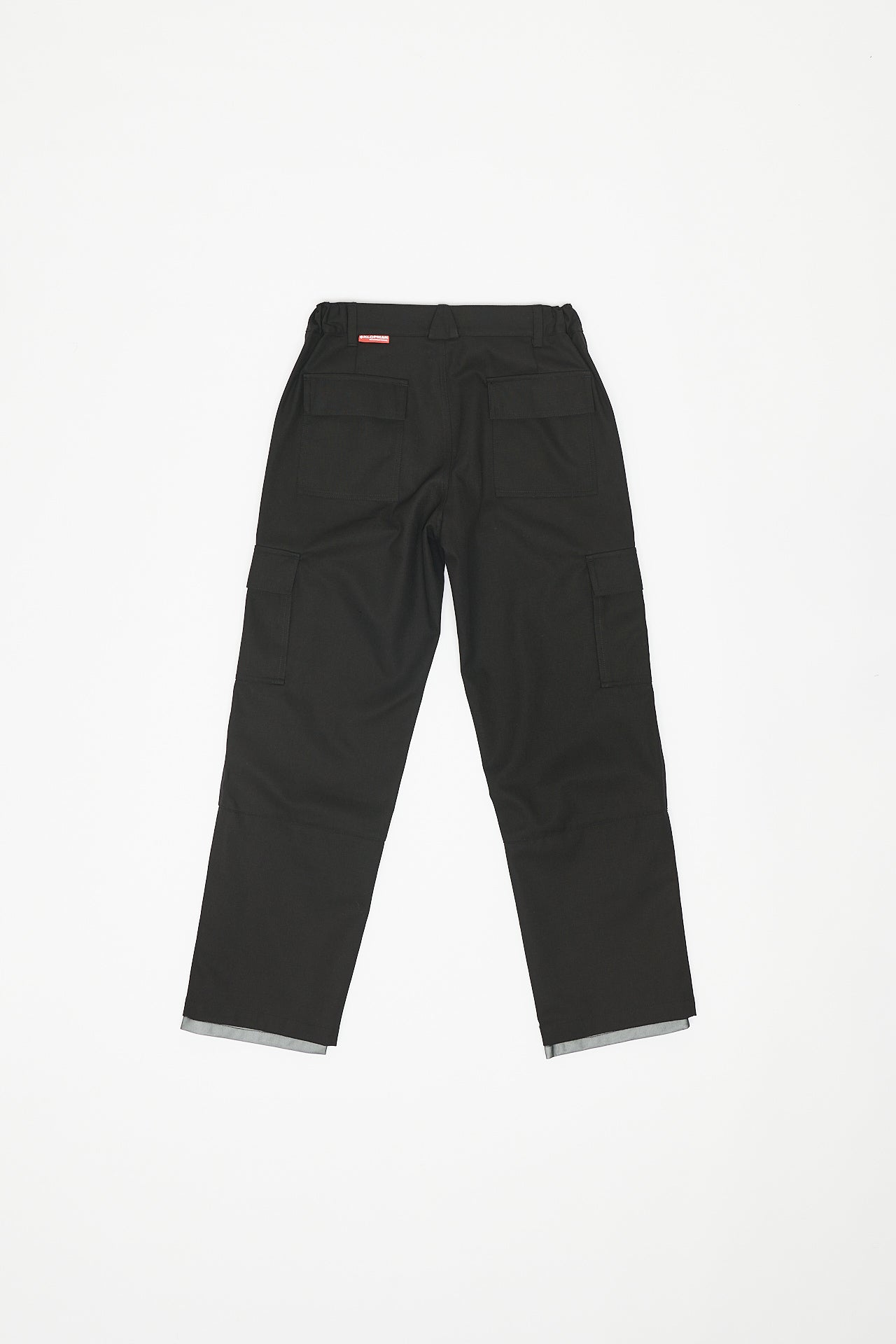 KLOPMAN SHANK STRUCTURED PANTS - CHALLENGER BLACK