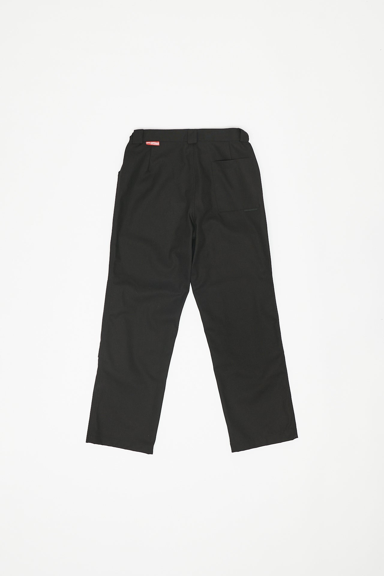 KLOPMAN SHANK STRUCTURED PANTS - CHALLENGER BLACK