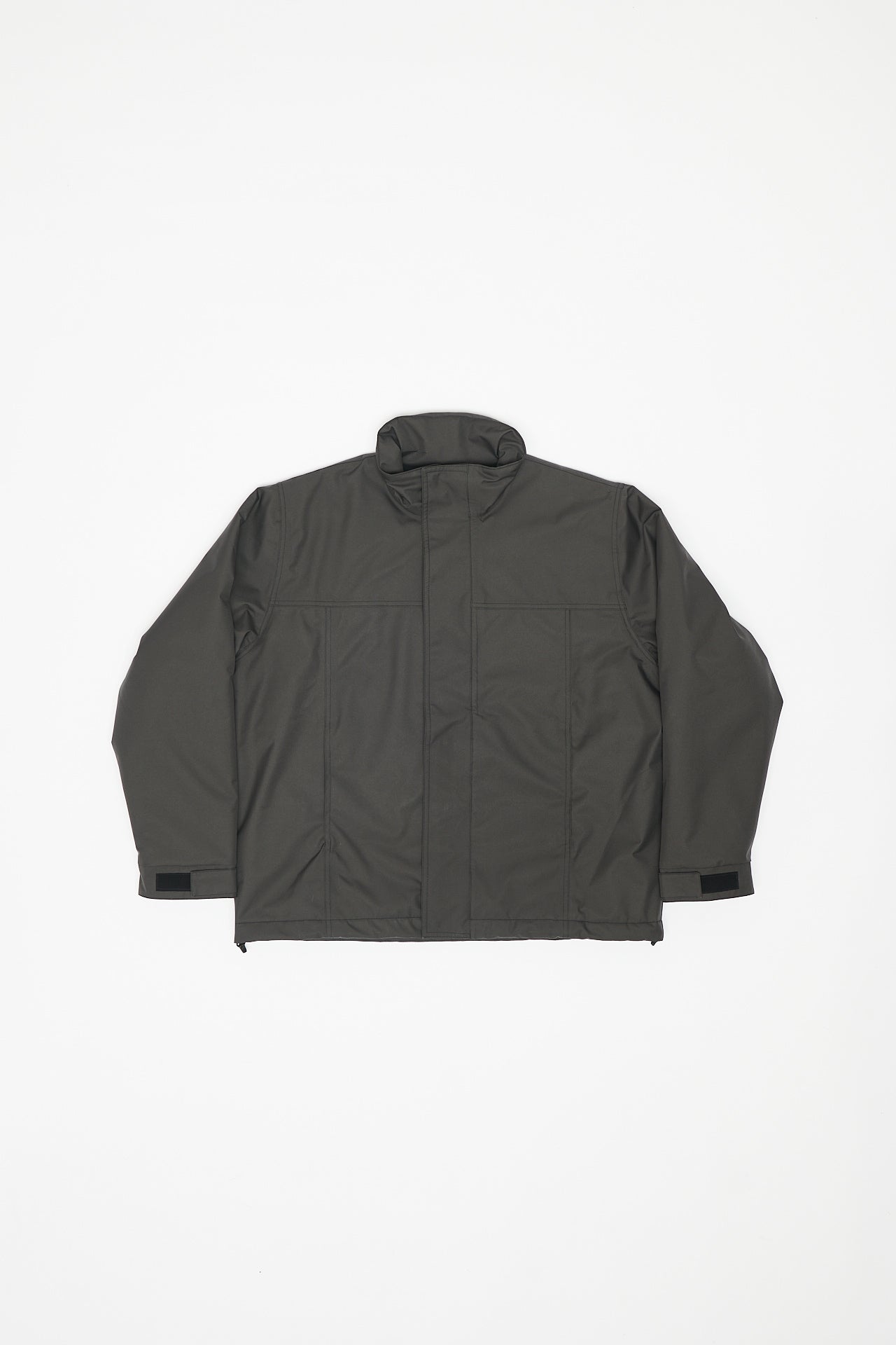INSULATED PADDED JACKET - COAL GREY