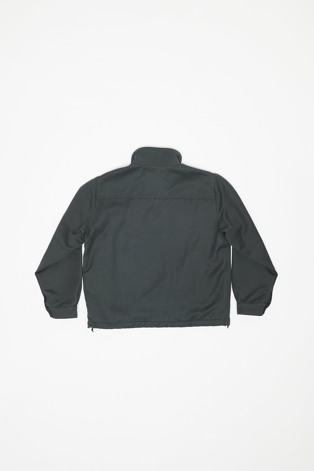 LINED POLARTEC® WOOL JACKET - COAL GREY