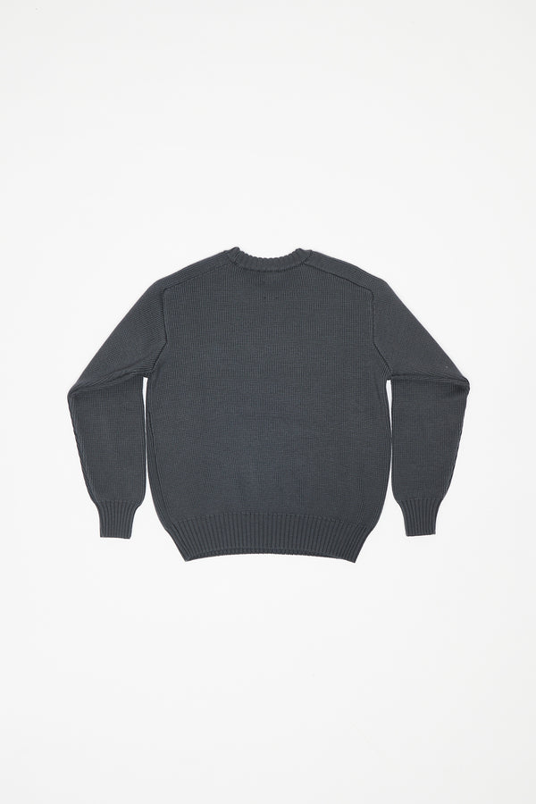 ARSENICO CREW NECK - COAL GREY