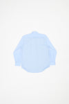 POPELIN POLARTEC® L/S SHIRT - OCEAN BLUE