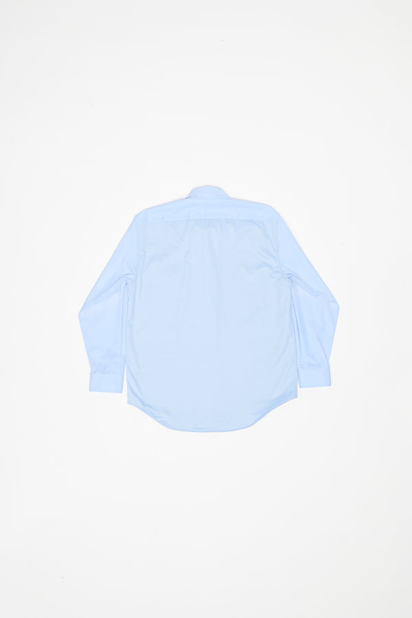 POPELIN POLARTEC® L/S SHIRT - OCEAN BLUE