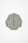 POPELIN L/S SHIRT - WASHED SAGE