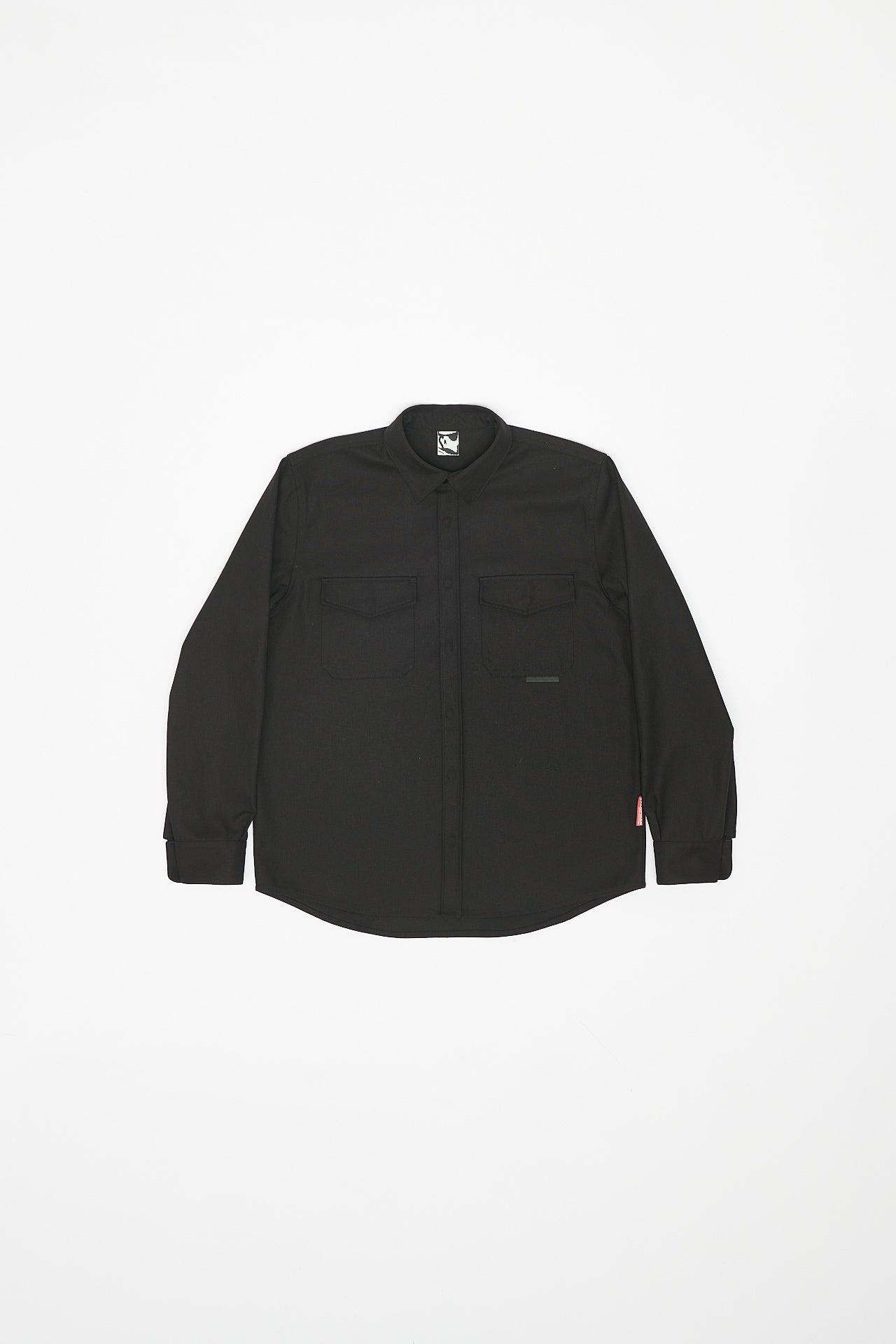 REPLICATED KLOPMAN OVERSHIRT - CHALLENGER BLACK