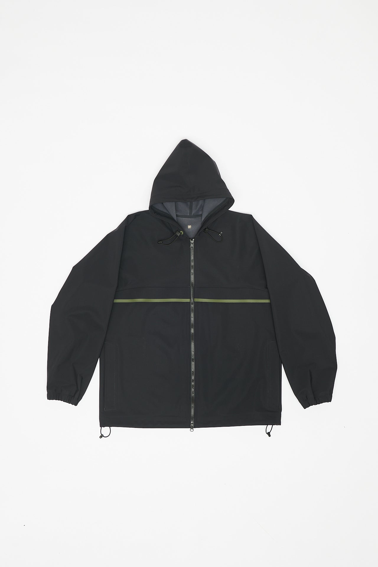 BONDED WR BONDED FLEECED HOODIE JACKET - BLACK – GR10K Store