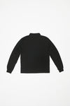 DEMAND POLO L/S T-SHIRT - BLACK
