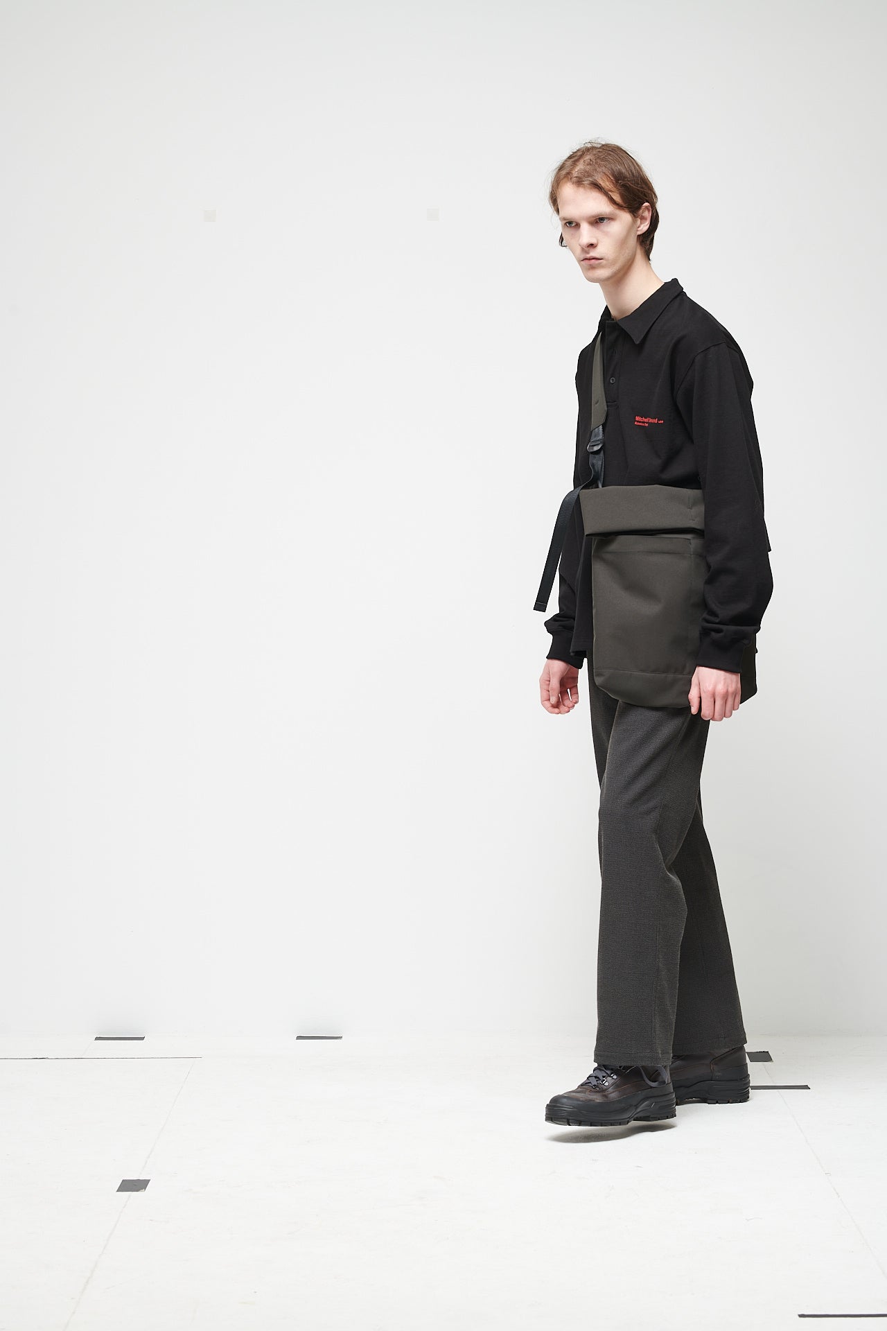 FRUGAL ROBOTICS COMPUTER BAG - DARK SOIL GREY