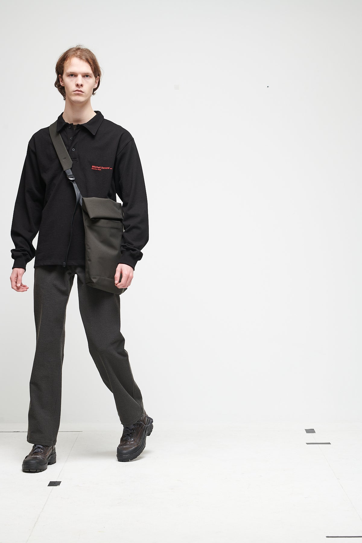 FRUGAL ROBOTICS COMPUTER BAG - DARK SOIL GREY