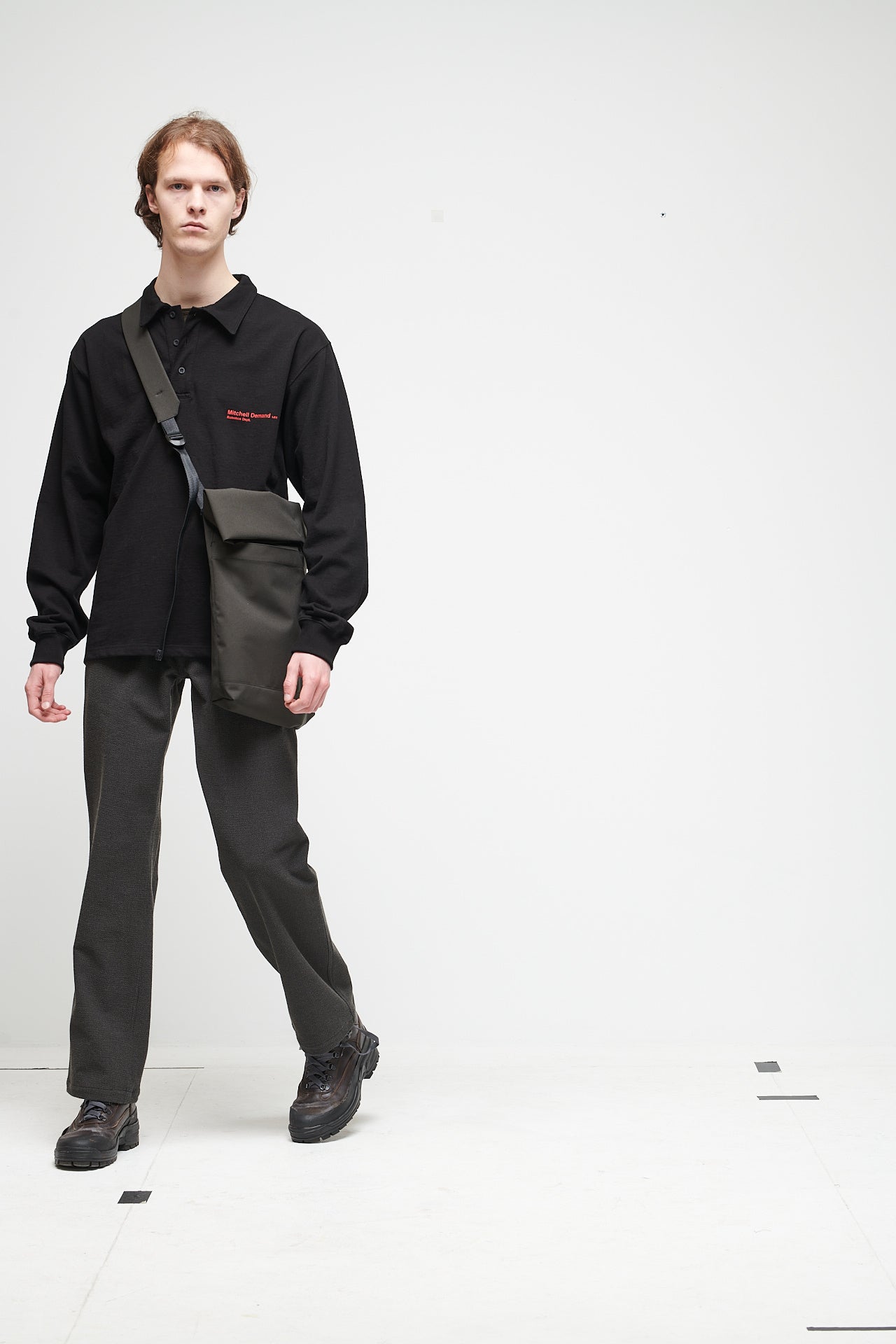 FRUGAL ROBOTICS COMPUTER BAG - DARK SOIL GREY