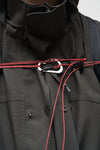 RESTRAINT LANYARD BELT - FIRE RED