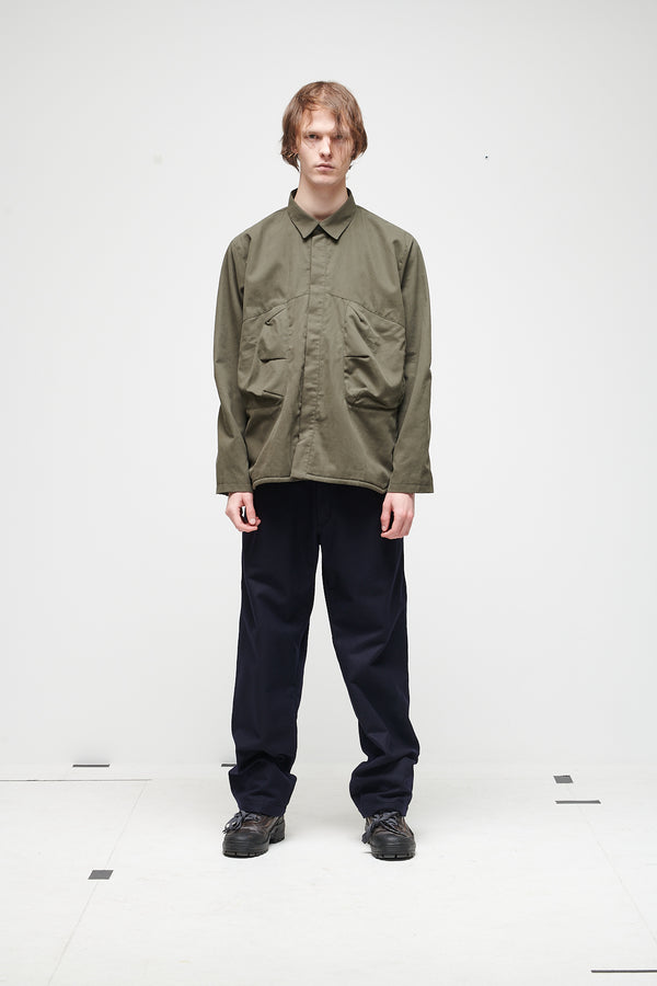 RESCUE POCKET OVERSHIRT - MILITARY GREEN