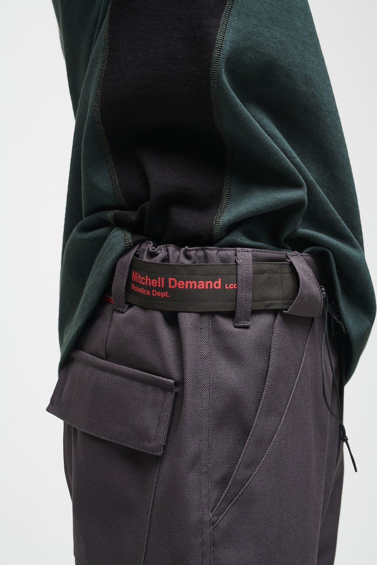 M.DEMAND BELT - DARK SOIL GREY