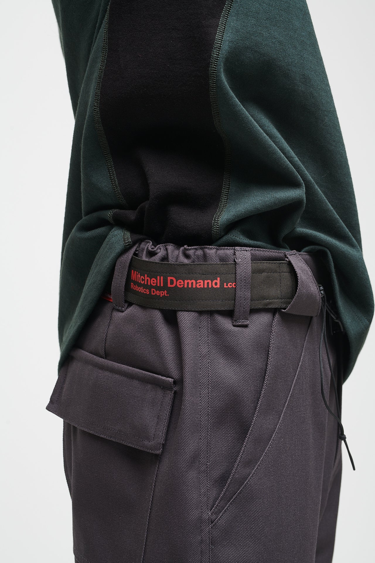 M.DEMAND BELT - DARK SOIL GREY