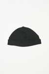 KNITTED BEANIE - BLACK