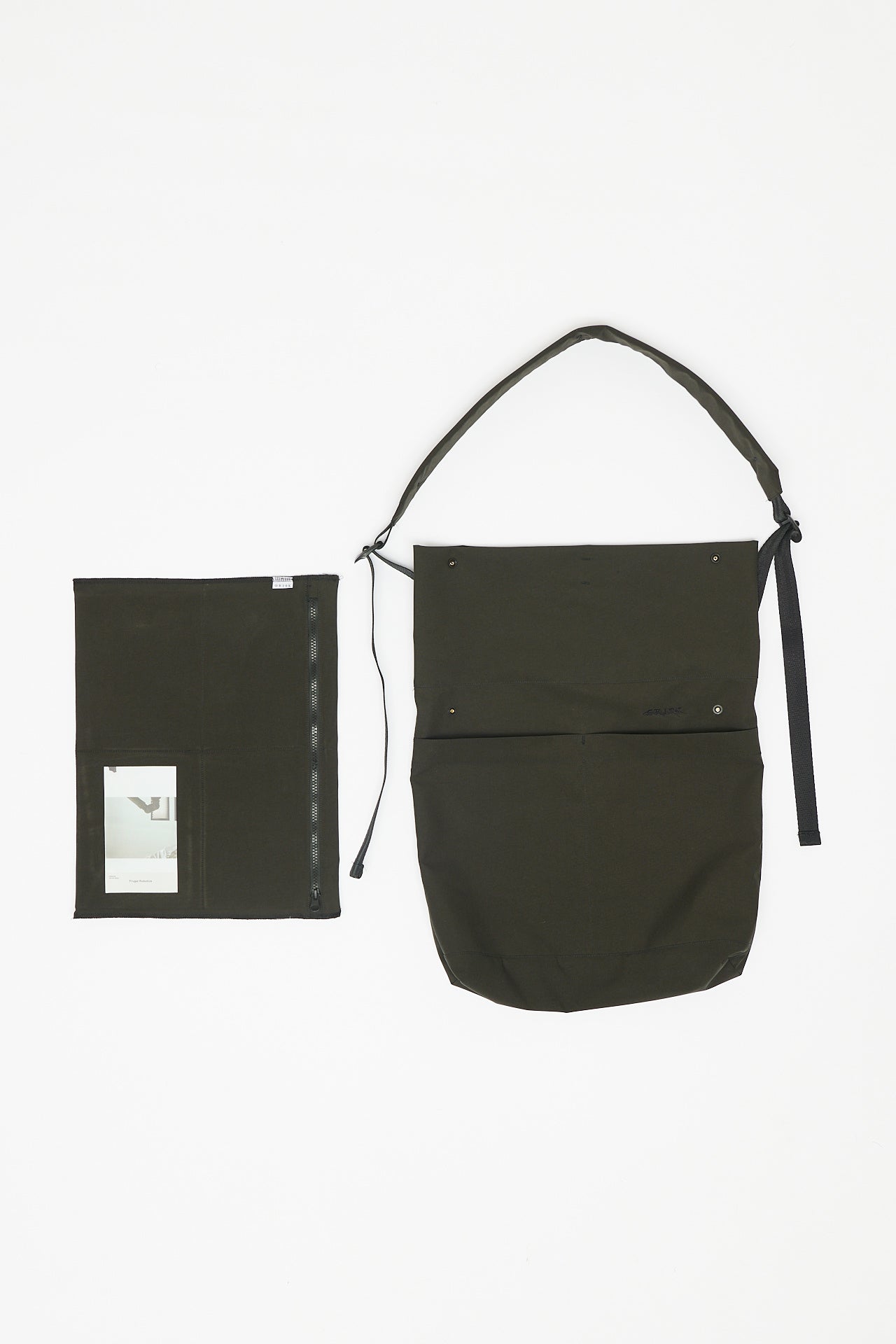 FRUGAL ROBOTICS COMPUTER BAG - DARK SOIL GREY