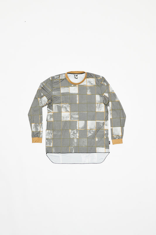 SPORT SUBLIMATED L/S T-SHIRT - STEEL GREY