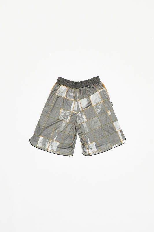 SPORT SUBLIMATED SHORTS - STEEL GREY