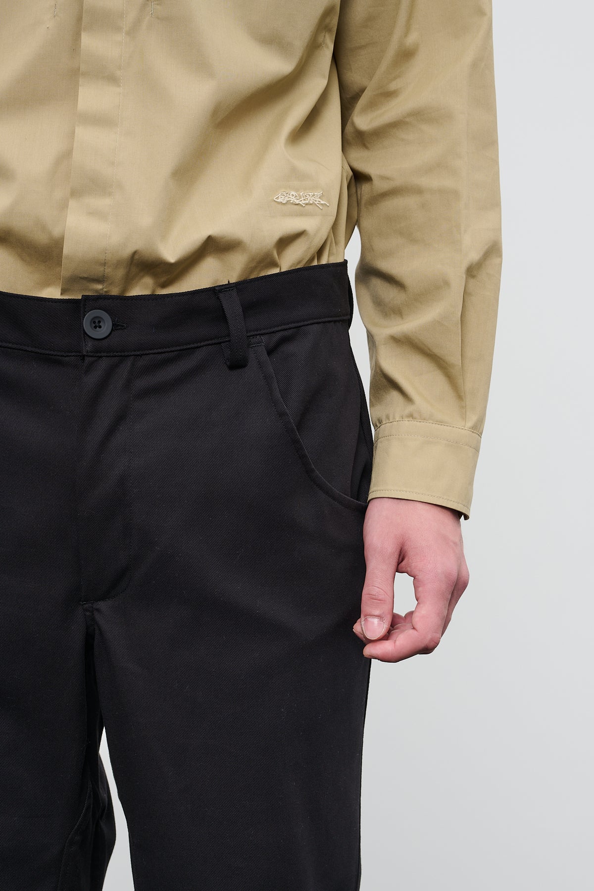 DRILL PANT - BLACK