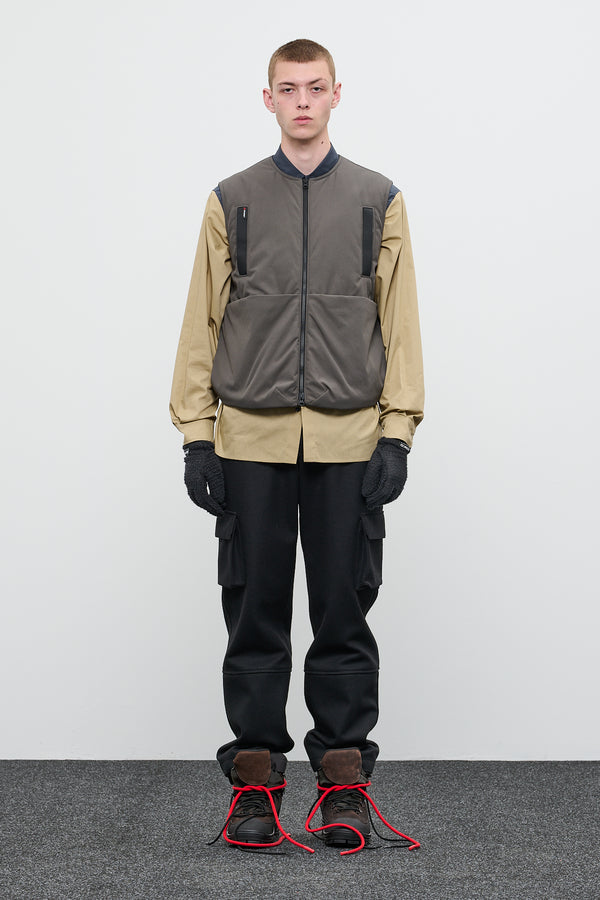 DECK OPERATOR PADDED VEST - DOVE GRAY