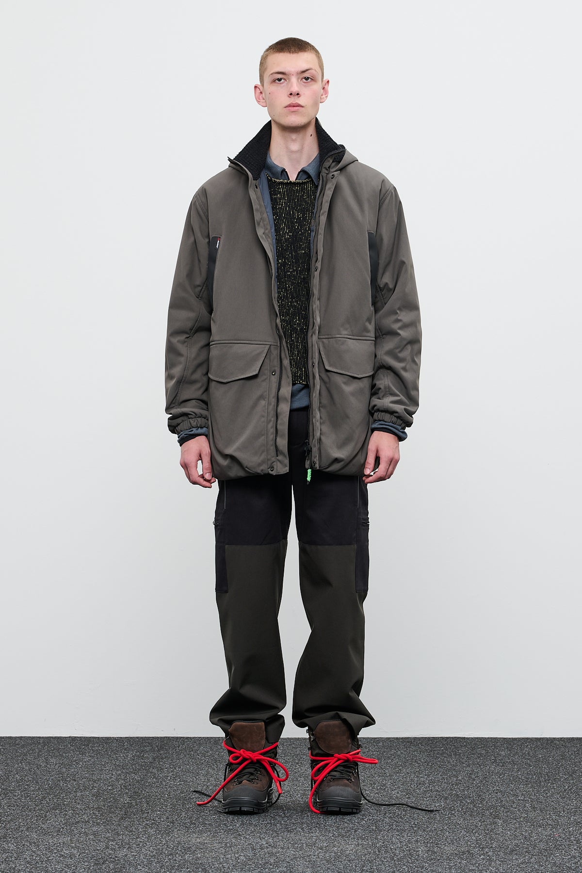 DECK OPERATOR PADDED JACKET - DOVE GRAY