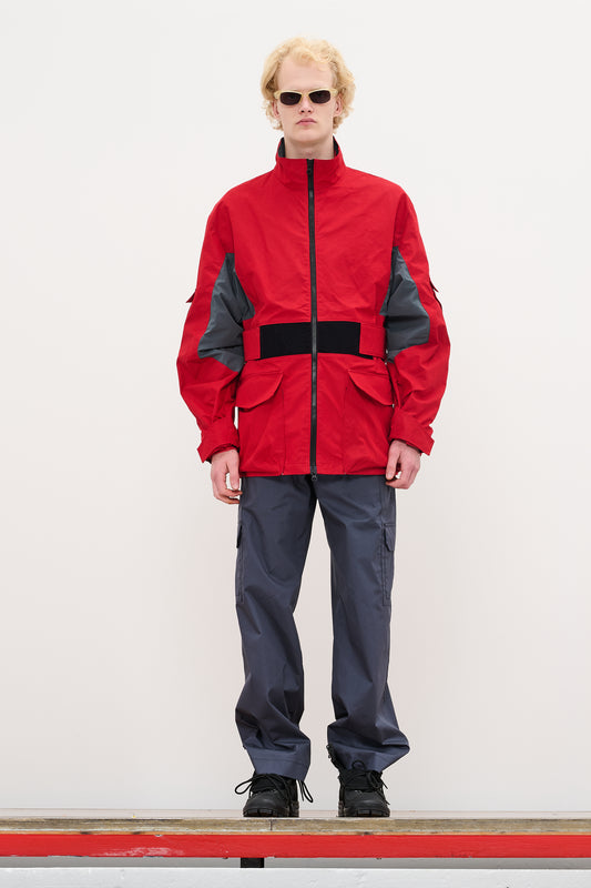FIELD JACKET - SCARLET RED