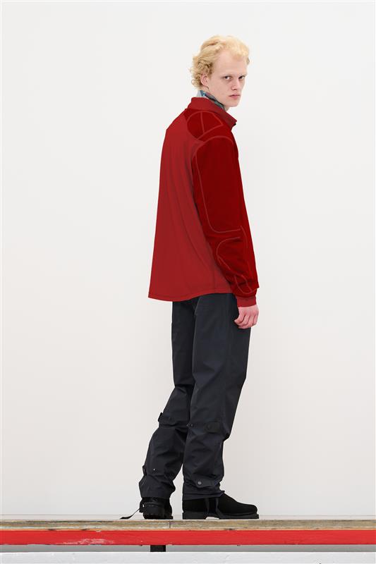 COMBACT TOP - CARDINAL RED