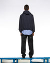GR10K 35000 REPLICATED HOODIE SWEATSHIRT -  NAVY