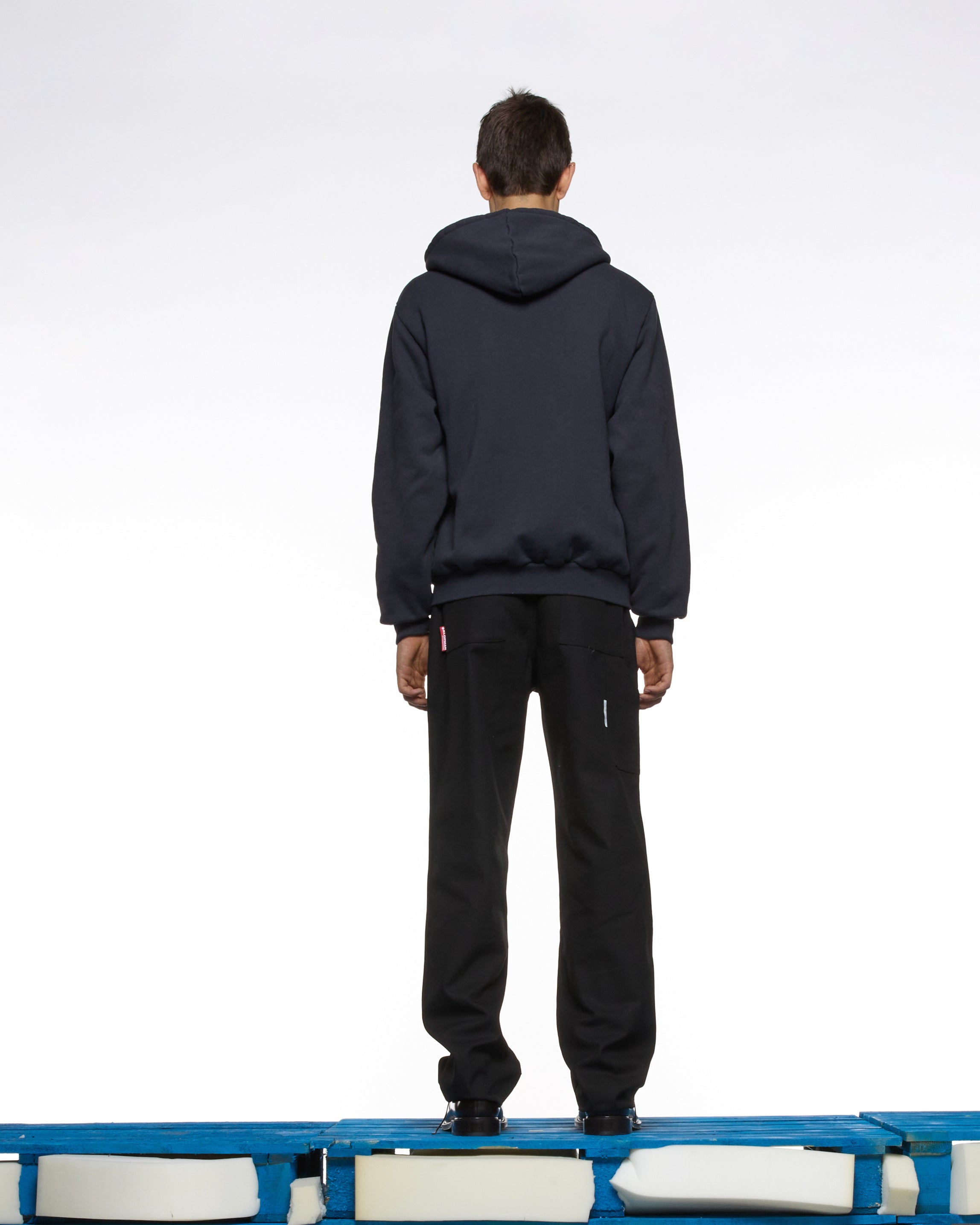GR10K 35000 REPLICATED HOODIE SWEATSHIRT -  PHANTOM BLACK