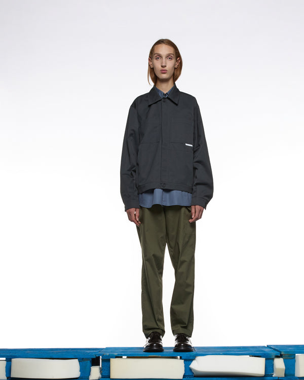 GR10K 40000 REPLICATED SHORT JACKET -  CHARCOAL