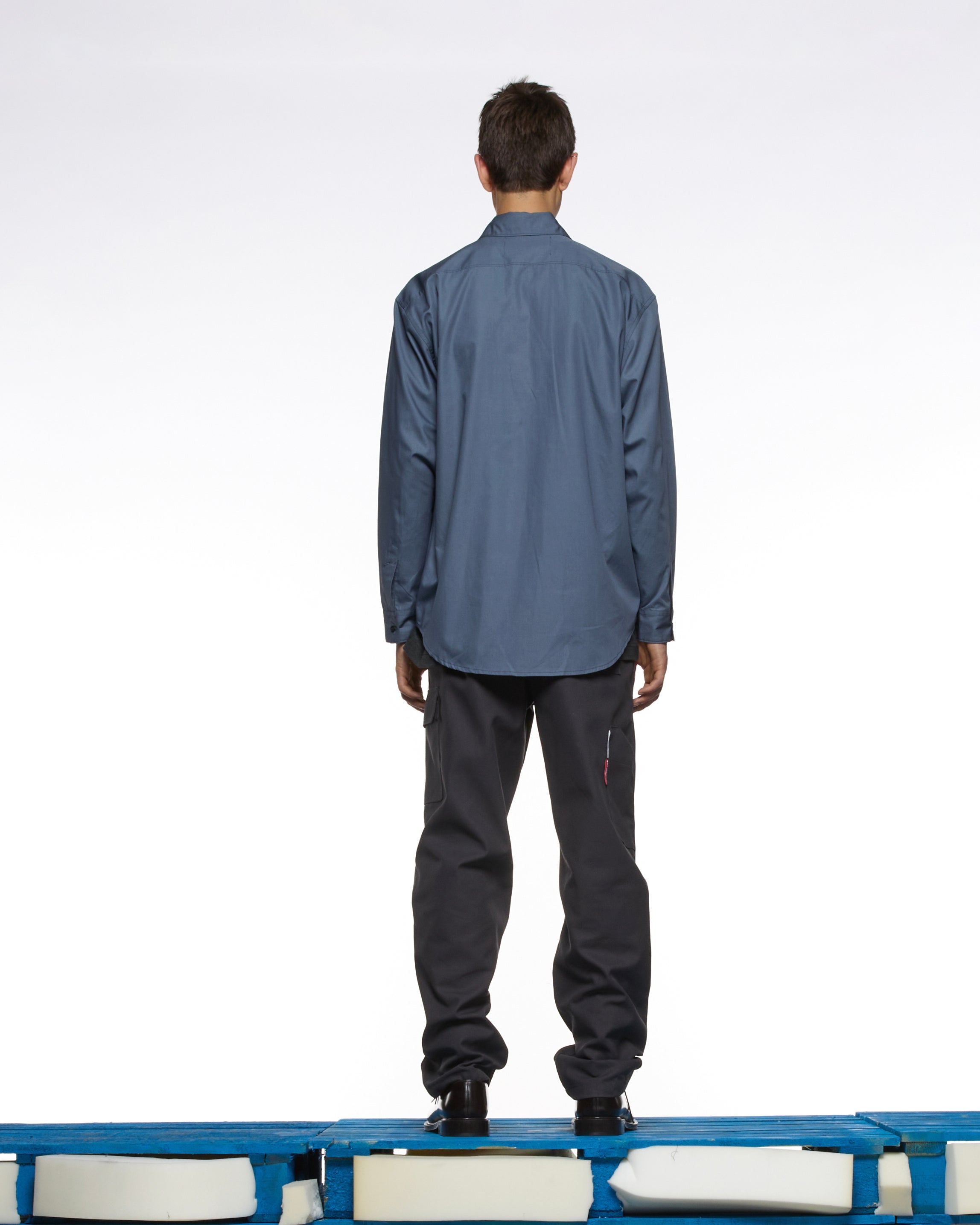 GR10K 10001 REPLICATED CARGO PANTS -  CHARCOAL