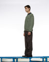GR10K 30001 REPLICATED POLO SWEATSHIRT SEASONAL -  SAGE GREEN