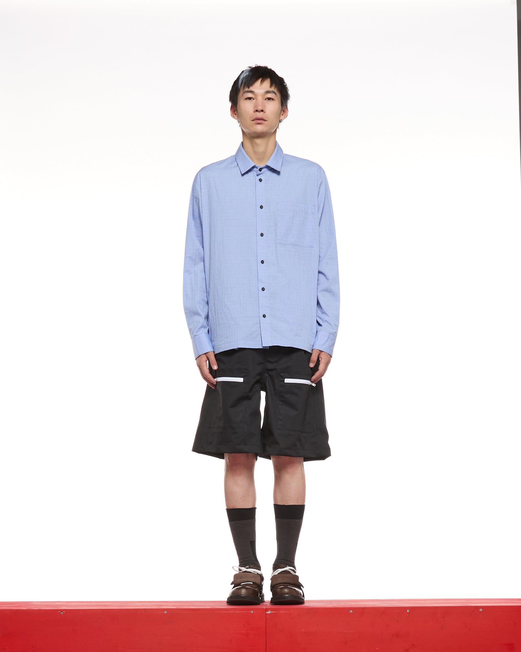 COTTON 3L SHORT -  BLACK