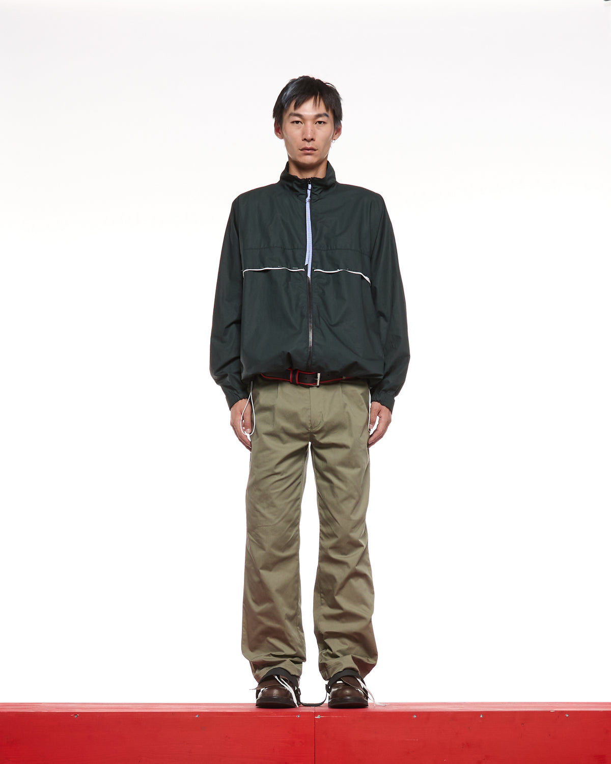 POPELIN SITE SHALL JACKET -  ASPHALT GREY