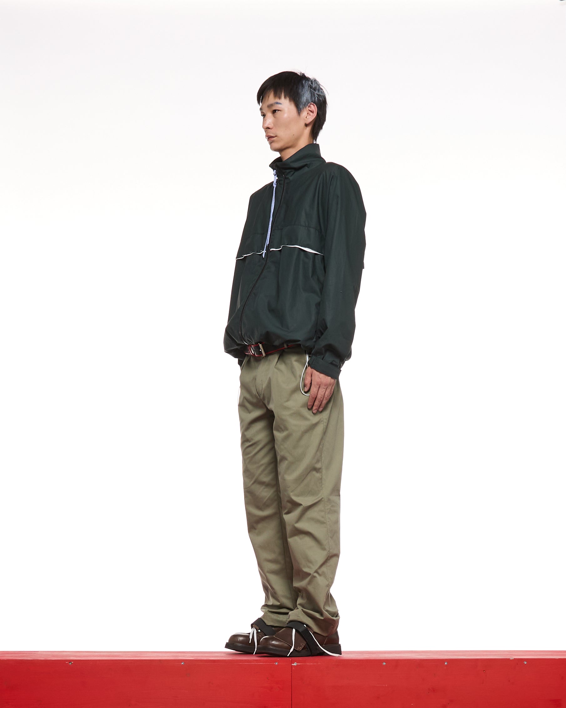 POPELIN SITE SHALL JACKET -  ASPHALT GREY