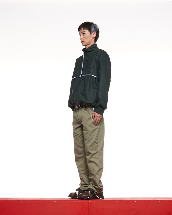 POPELIN SITE SHALL JACKET -  ASPHALT GREY