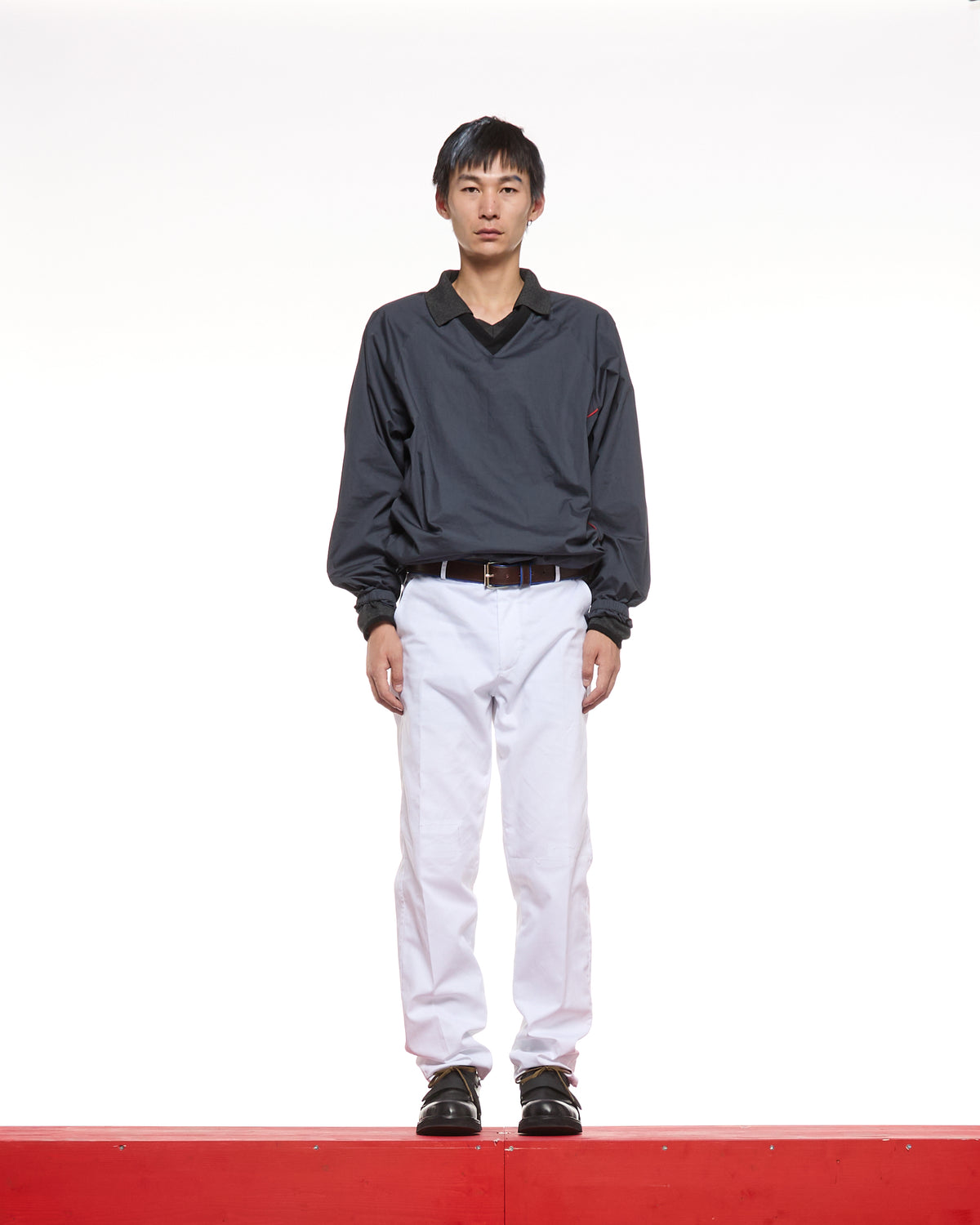 TIRRENO V NECK -  CHARCOAL