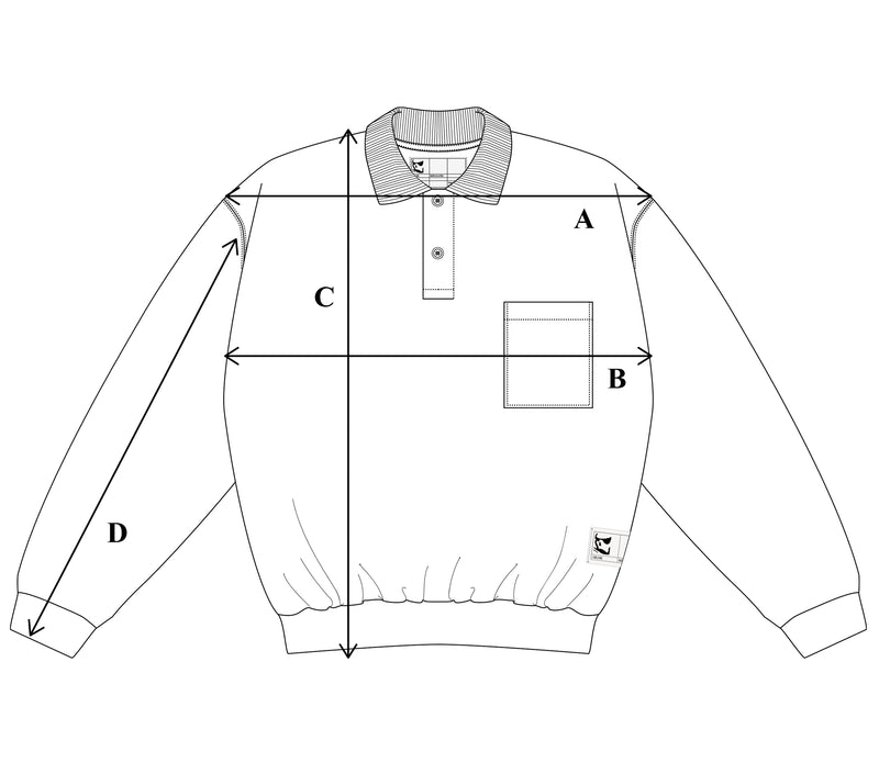 Size Guide - 30001 Replicated Sweatshirt