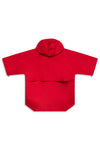 3L PONCHO -  SCARLET RED