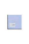 GR10K CHECK FOULARD -  CHECK LIGHT BLU II